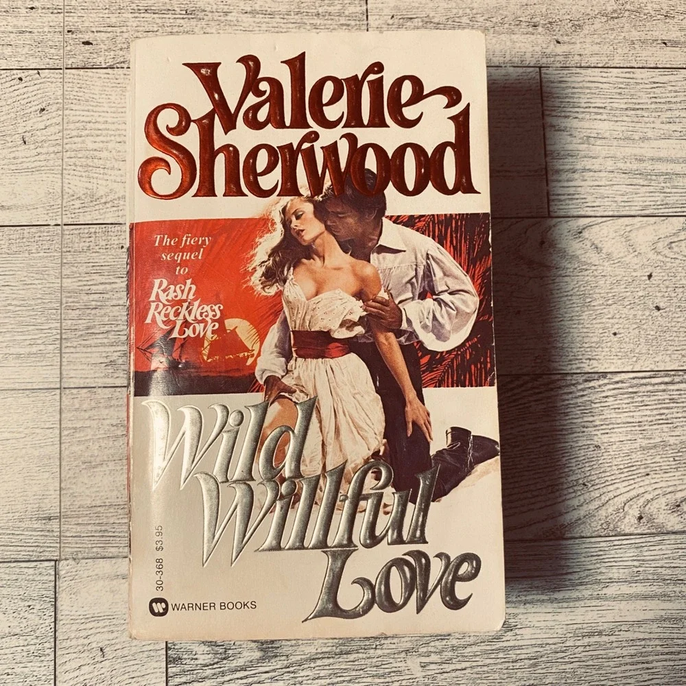 Wild Willful Love by Valerie Sherwood Romance Novel Paperback Book 1982 1st Edit